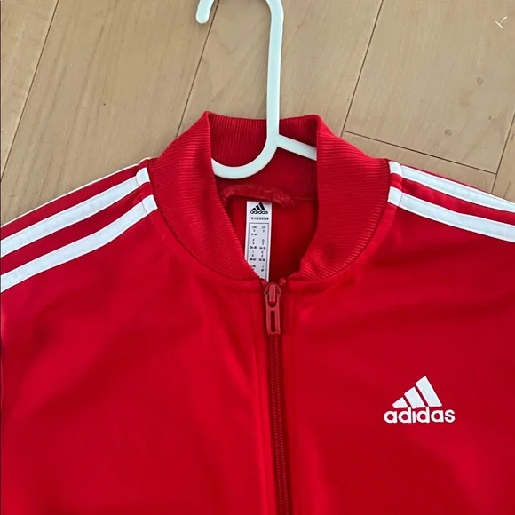 Adidas Vibrant Red Tracksuit size Small set